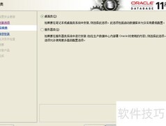 Windows安装Oracle数据库指南