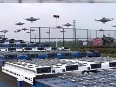 深圳大漠大智控推无人机货柜集群系统