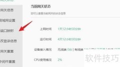 天翼网关映射添加指南