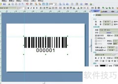 Label mx制作流水条码
