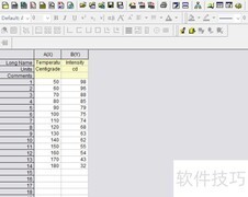 Origin曲线拟合快速入门