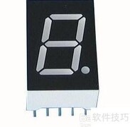 1位与4位数码管引脚区分