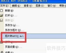 图片转ASCII艺术技巧