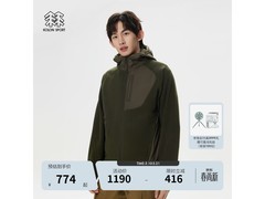 KOLON SPORT男士秋冬抓绒夹克低至723元