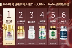 NAD+ NMN十大品牌排名榜2026年NMN吸收率最高口碑好的抗衰优选榜首盼生派