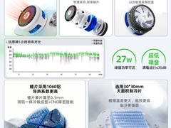 PIVA X30 磁吸散热器天猫特价 99 元