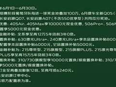 长安启源6月购车享世界杯进球奖金池及多重优惠