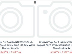联想首款ARM架构AI PC Yoga Pro 7发布，顶配售价3.2万元