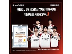 AutoFull C3Pro十档追背腰托黑金电脑椅
