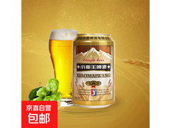 哈尔滨风味小麦王啤酒320mL试饮装，仅3.29元！