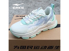 鸿星尔克秋季女款透气运动鞋低至56.2元