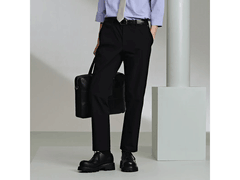 京东GXG男士黑小脚长裤S码仅89元