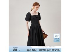 范思蓝恩夏季女款黑裙低至88元！
