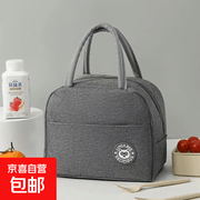 开学必备！加厚小熊帆布便当包，券后仅2.98元