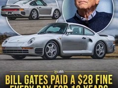 比尔·盖茨13年等待终获保时捷959