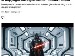迪士尼发函谷歌：立即停止AI侵权行为