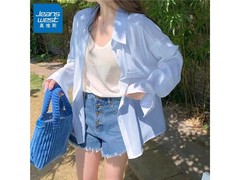 真维斯纯棉UPF50+防晒衬衫