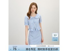 范思蓝恩蕾丝衬衫56.45元