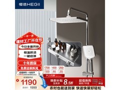 恒洁S50淋浴花洒套装京东百亿补贴低至595元