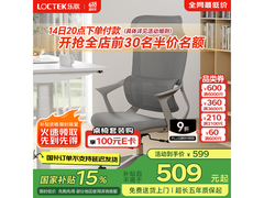 乐歌Y11人体工学椅，低至436元！