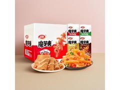 卫龙魔芋爽素毛肚混合口味礼盒666g，仅29.9元！