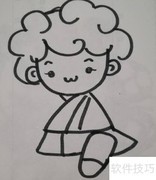 简笔画：小天使绘画教程