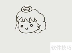 小天使简笔画：可爱萌娃手绘教程