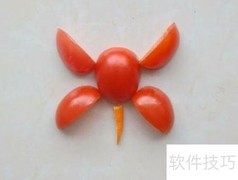 番茄小昆虫拼贴制作