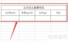 立方转吨位换算方法