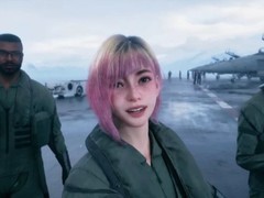 皇牌空战8预告中粉发飞行员塔莎引爆玩家热议