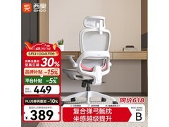西昊B100Lite人体工学椅389元