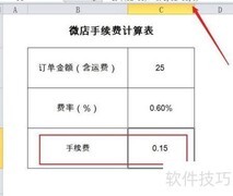微店0.6%手续费计算方法