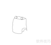 救援车简笔画教程