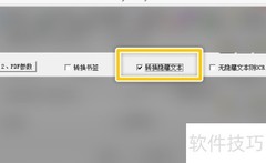 DjVuToy隐藏文本转换设置