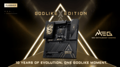微星宣布推出 GODLIKE十周年纪念版和 X870E MAX 系列主板