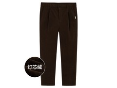 与狼共舞男士休闲裤5折