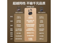 塞那蓝牙耳机京东9折，到手价298元