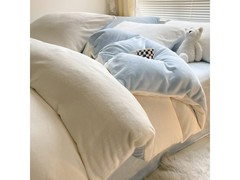 布之美LJR牛奶绒四件套到手仅99元