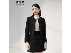 波司登90鹅绒小香风羽绒服5折仅354元