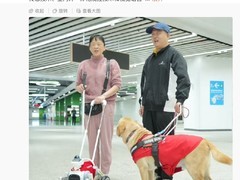 深圳地铁首启智能导盲犬小蒜