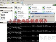 ASf监控录像转换教程