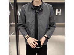2026男士秋季韩版灰色夹克衫，促销到手仅168元！