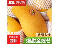 新鲜特级金煌芒2斤装，原价11元券后7元速抢！