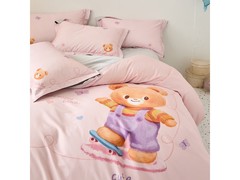 兰芮P10萌仔粉床品四件套低至189元