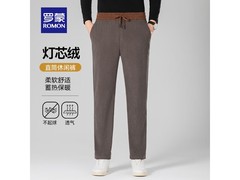 罗蒙灯芯绒工装裤特惠，低至44.9元