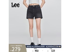 Lee女士毛边牛仔短裤16号0点5折抢