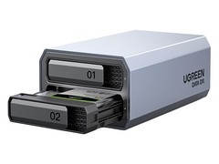 绿联双盘位硬盘阵列盒299元