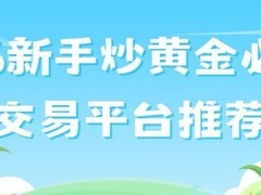 2026新手炒黄金必看：最佳交易平台推荐榜单