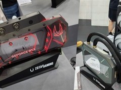 索泰台北展首发RTX 5080双水冷原型：一体式与分体式全覆盖方案