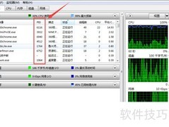 查看电脑资源监视器PID
